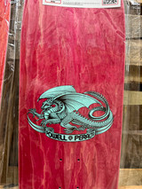 Powell Peralta OG Ray Rodriguez Skull & Sword Reissue Deck 10 x 30 (Red Stain)