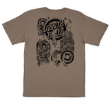 Santa Cruz Roskopp Evo 2 T-Shirt (Dusty Brown)