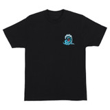 Santa Cruz Screaming Wave Hand T-Shirt (Black)
