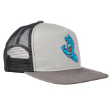 Screaming Hand Trucker Santa Cruz Hat (Grey/Charcoal/Black)