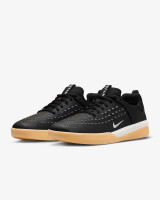 Nike SB Zoom Nyjah 3 Skate Shoes (Black/White/Gum)