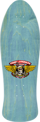  **Pre Order** Powell Peralta Steve Saiz Totem Skateboard Deck Blue Stain - 10 x 30.81