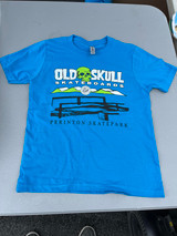 YOUTH Old Skull Skateboards Perinton/Fairport Skatepark Commemorative YOUTH T-Shirt 