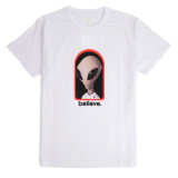 Alien Workshop Skateboards T-Shirt Believe Reality - White
