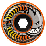 SPITFIRE 80HD FADE ORANGE CONICAL FULL SKATEBOARD WHEELS  58MM