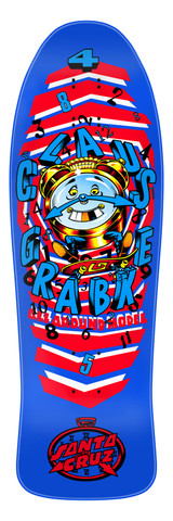 Grabke All Around Reissue Skateboard Deck 9.89in x 30.94in Santa Cruz Grabke All Around Reissue Skateboard Deck 9.89in x 30.94in Santa Cruz