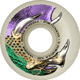 BONES WHEELS X-Formula Skateboard Wheels Fortunato Dino-Sortas 56mm V6 Widecut 99A 