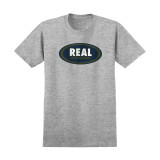 Real Oval T-Shirt (Sport Grey)