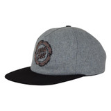 Santa Cruz Flame Ringed Dot Snapback Unstructured Hat (Black/Grey) Santa Cruz Flame Ringed Dot Snapback Unstructured Hat (Black/Grey)