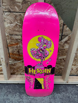 HEROIN Dead Dave Zombie Skateboard Deck 10.4
