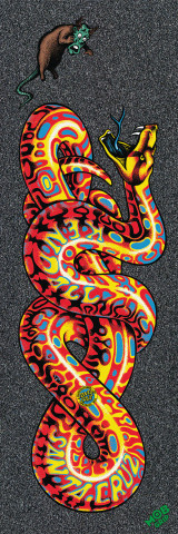 11in Kendall Snake Mob Skateboard Griptape 11in Kendall Snake Mob Skateboard Griptape