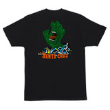 Santa Cruz Kendall Grid Hand S/S Heavyweight T-Shirt (Black)