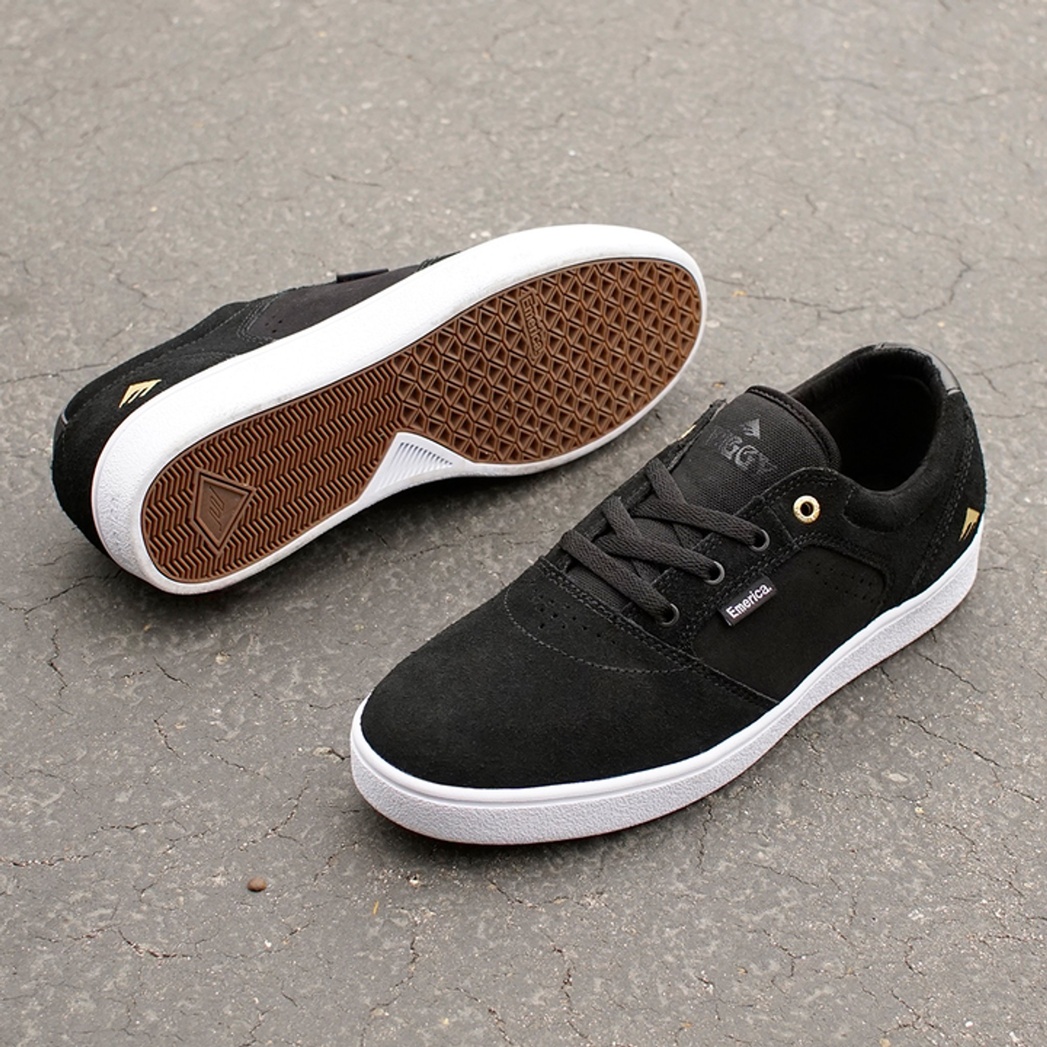 EMERICA FIGGY DOSE BLACK WHITE GOLD 