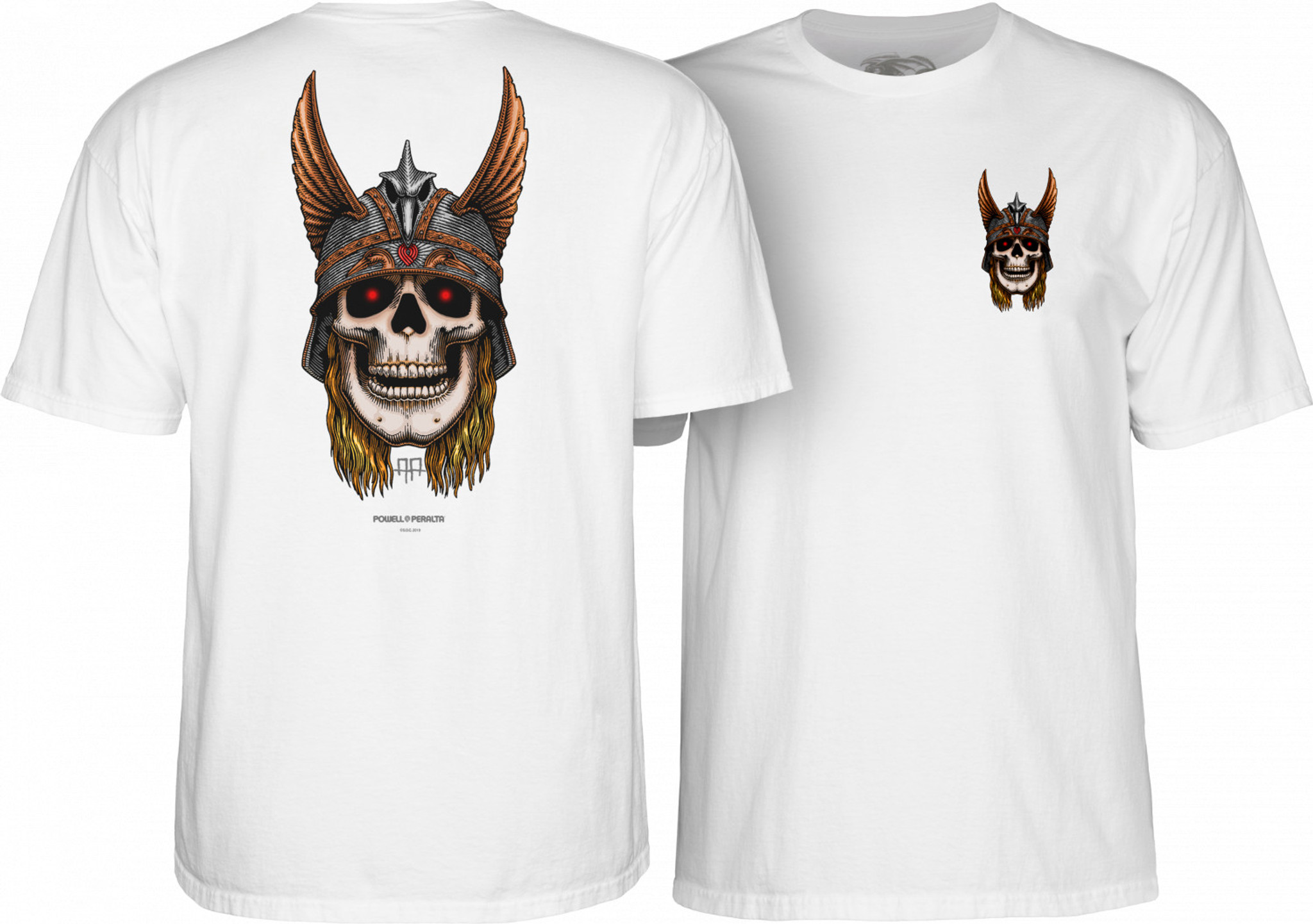 Powell Peralta Andy Anderson Heron Skull T-Shirt (Available in 7 Colors)