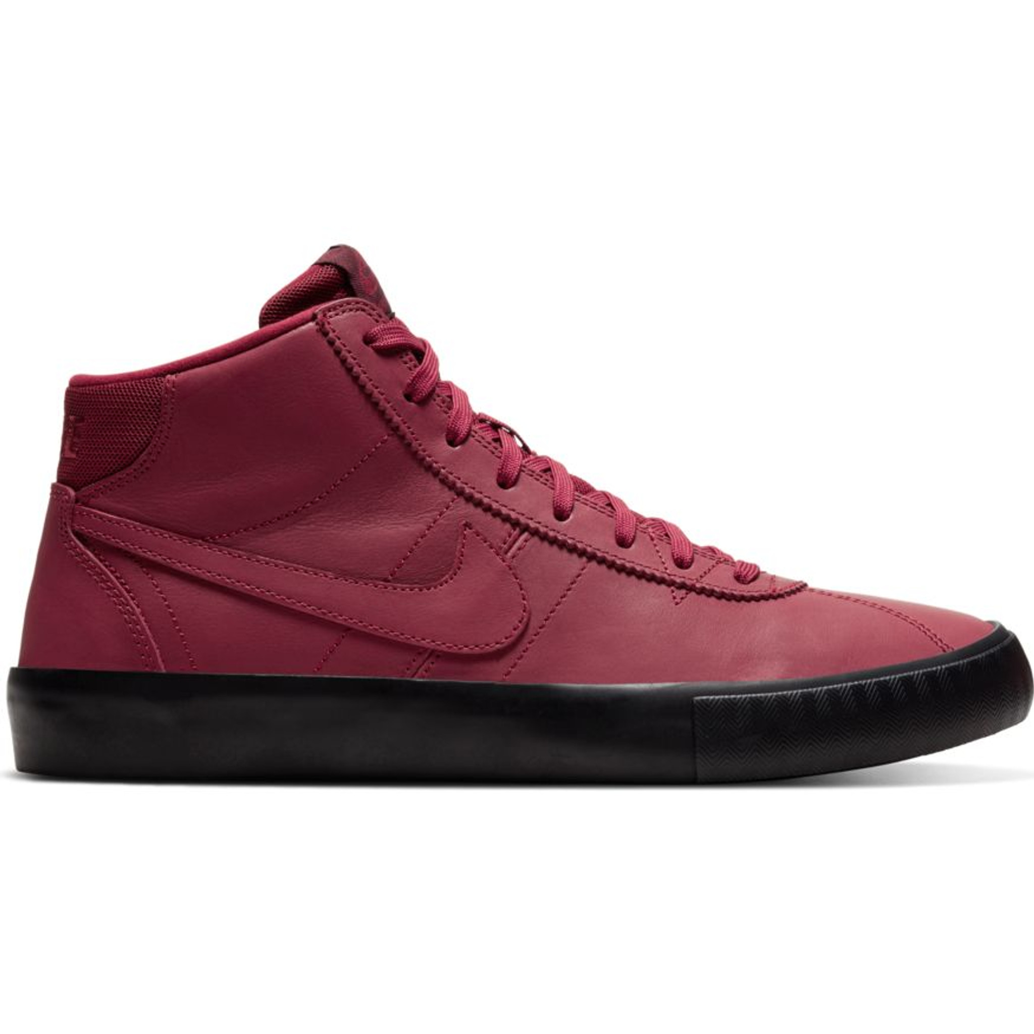 maroon and black nike shoes