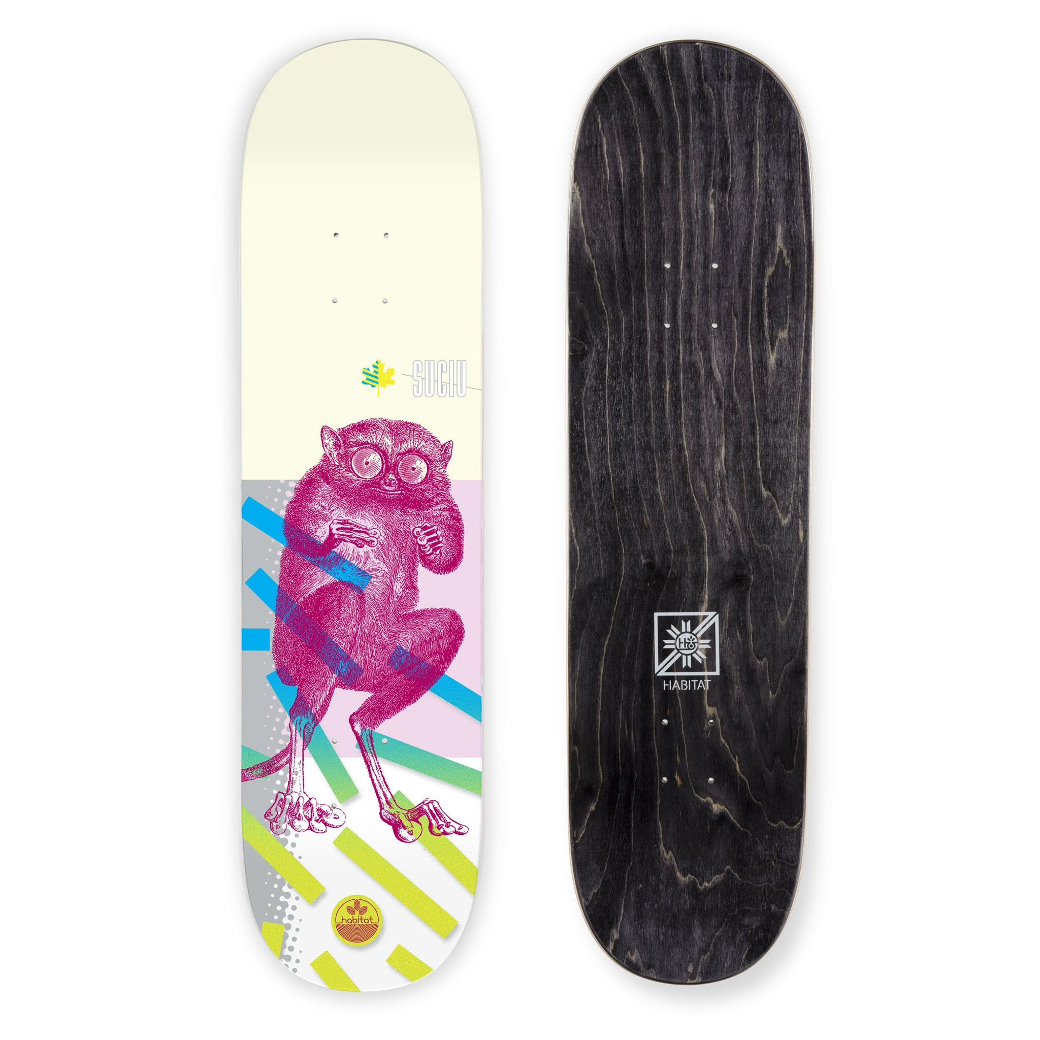 見事な創造力 somunia somunia × × PARK skateboard skateboard deck ...