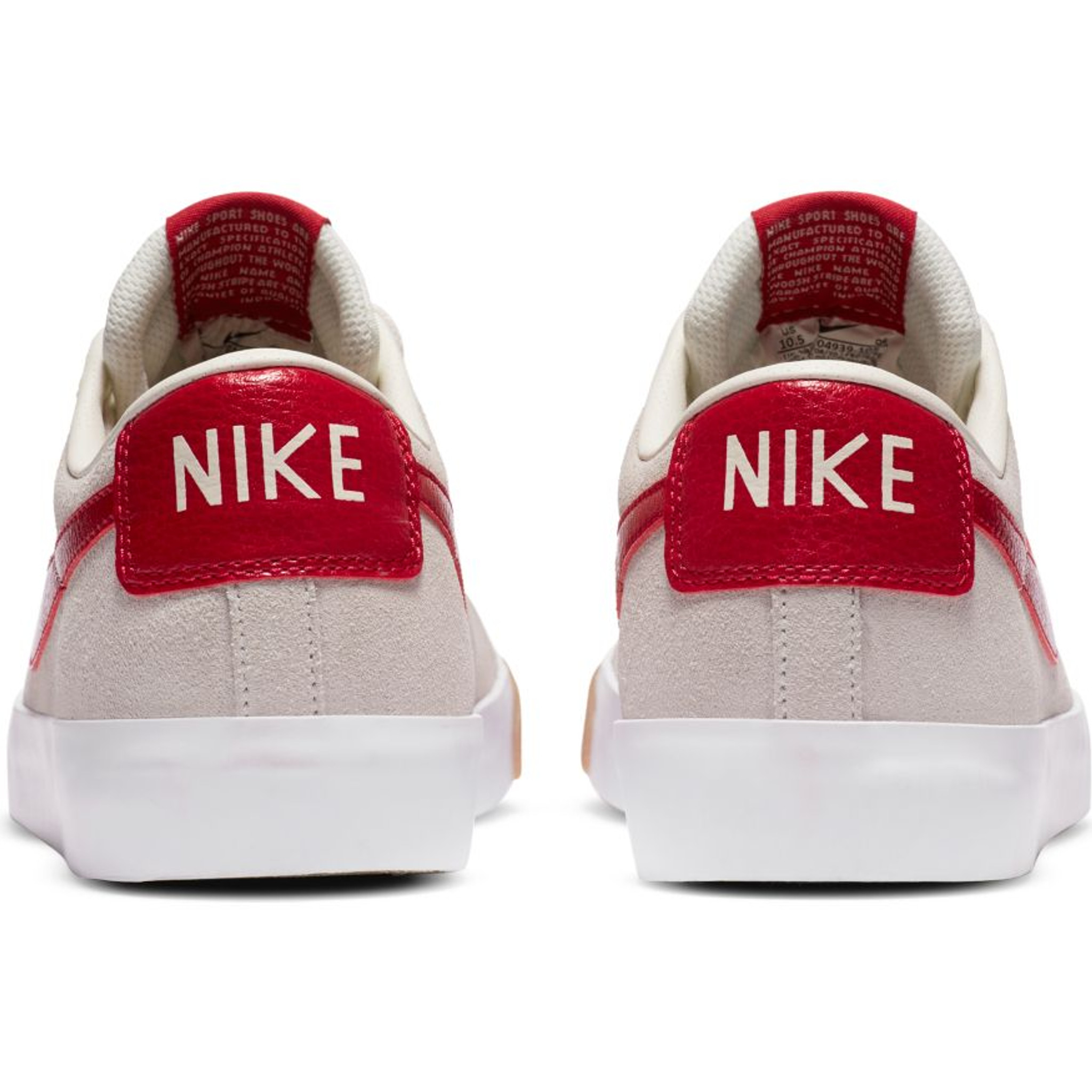 NIKE SB BLAZER LOW PRO GT LIMITED SIZES AVAILABLE (Sail/Cardinal)