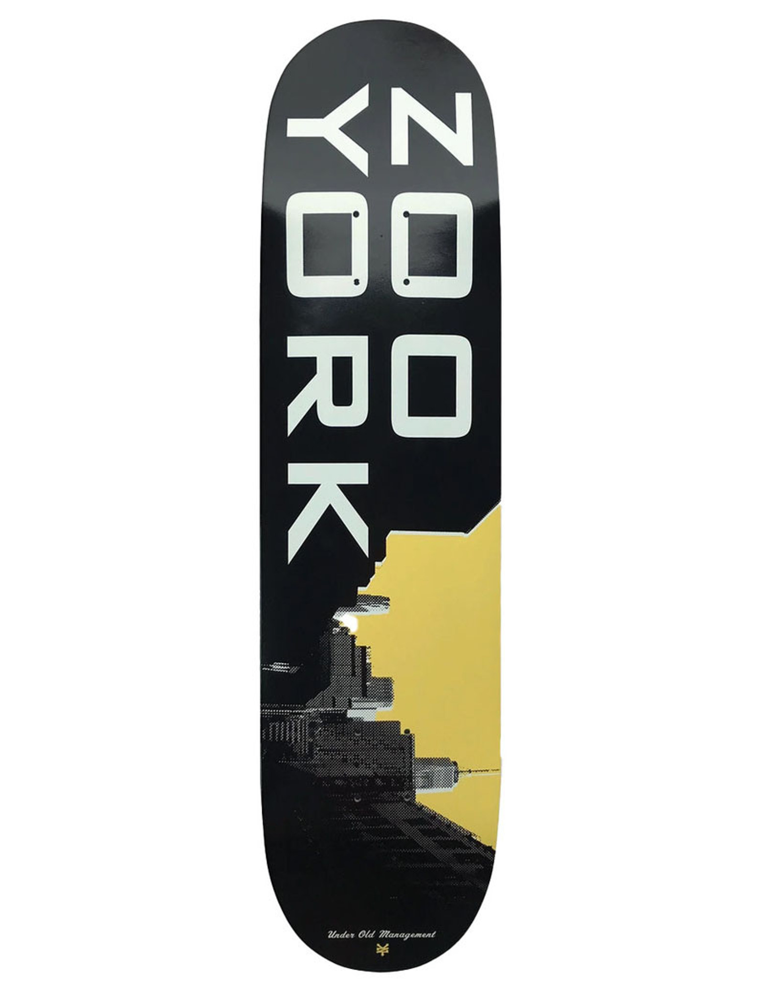 ZOOYORK ズーヨーク スケートボード スケボー パーカー デッドストック平置き実寸サイズ