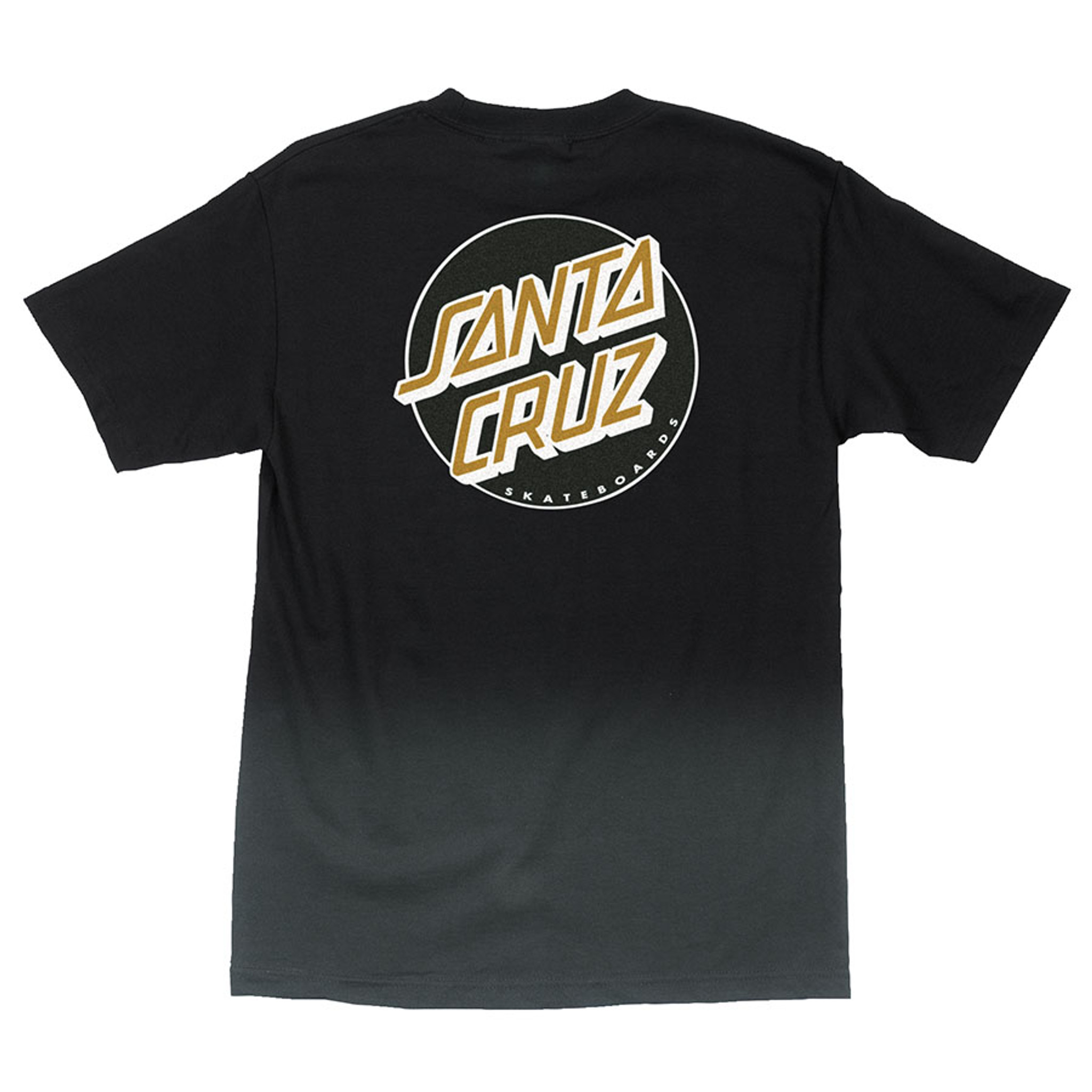 Santa Cruz Skateboards Other Dot T-Shirt Black Ombre Tee Shirt