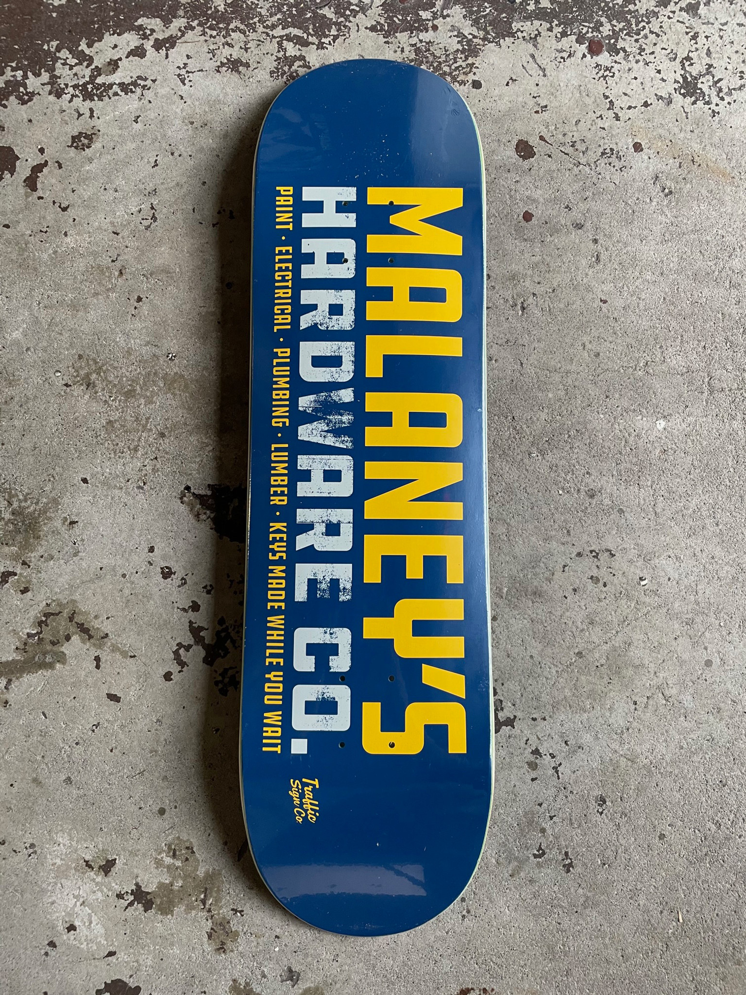 Traffic Malaney's Hardware Storefront Series Deck 8.38