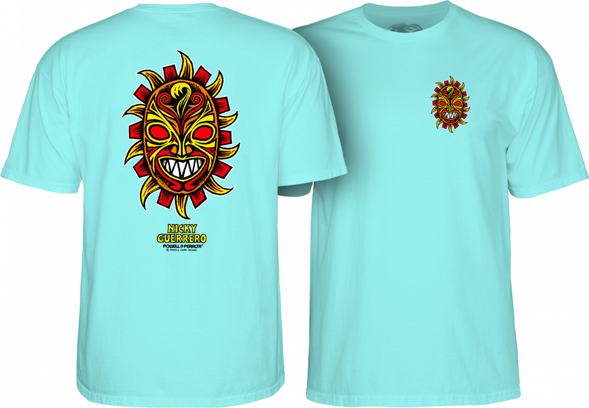 Powell Peralta Nicky Guerrero Mask T-Shirt (Available in 5 Colors)