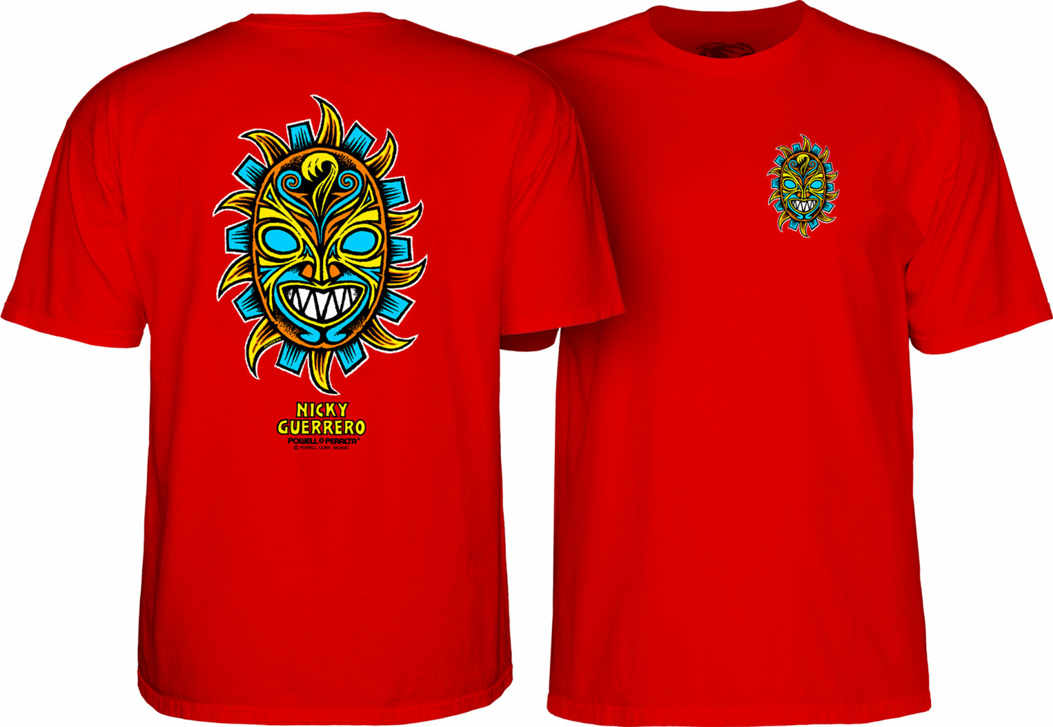 Powell Peralta Nicky Guerrero Mask T-Shirt (Available in 5 Colors)