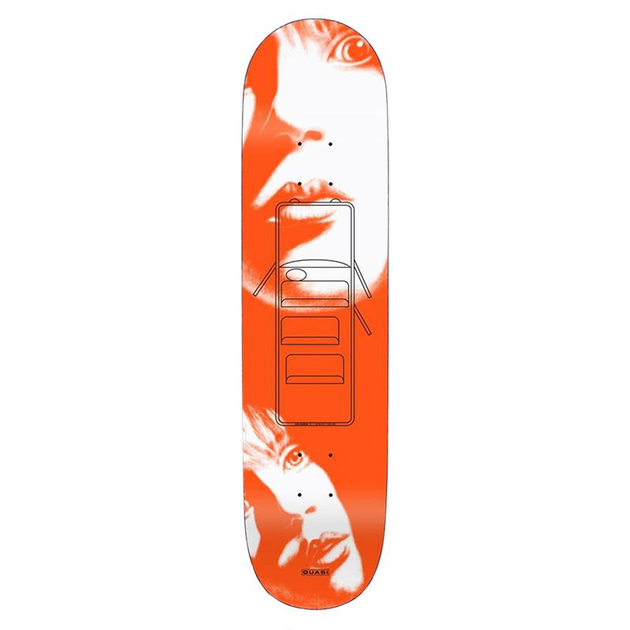 Quasi Skateboards Johnson Four Wheel Drive Skateboard Deck 8.25