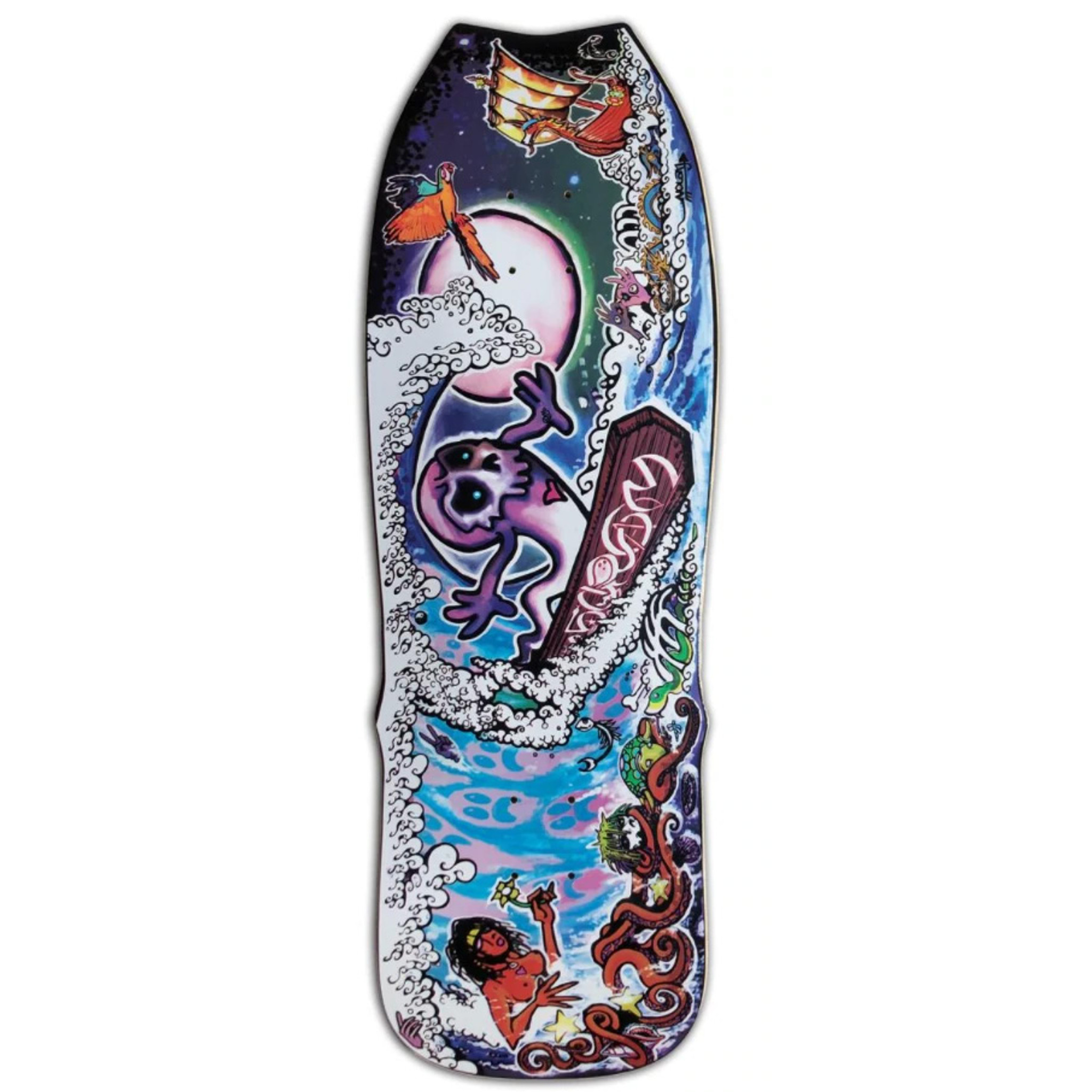 SCRAM Nolan Citizen Fish Skateboard Deck 10.5