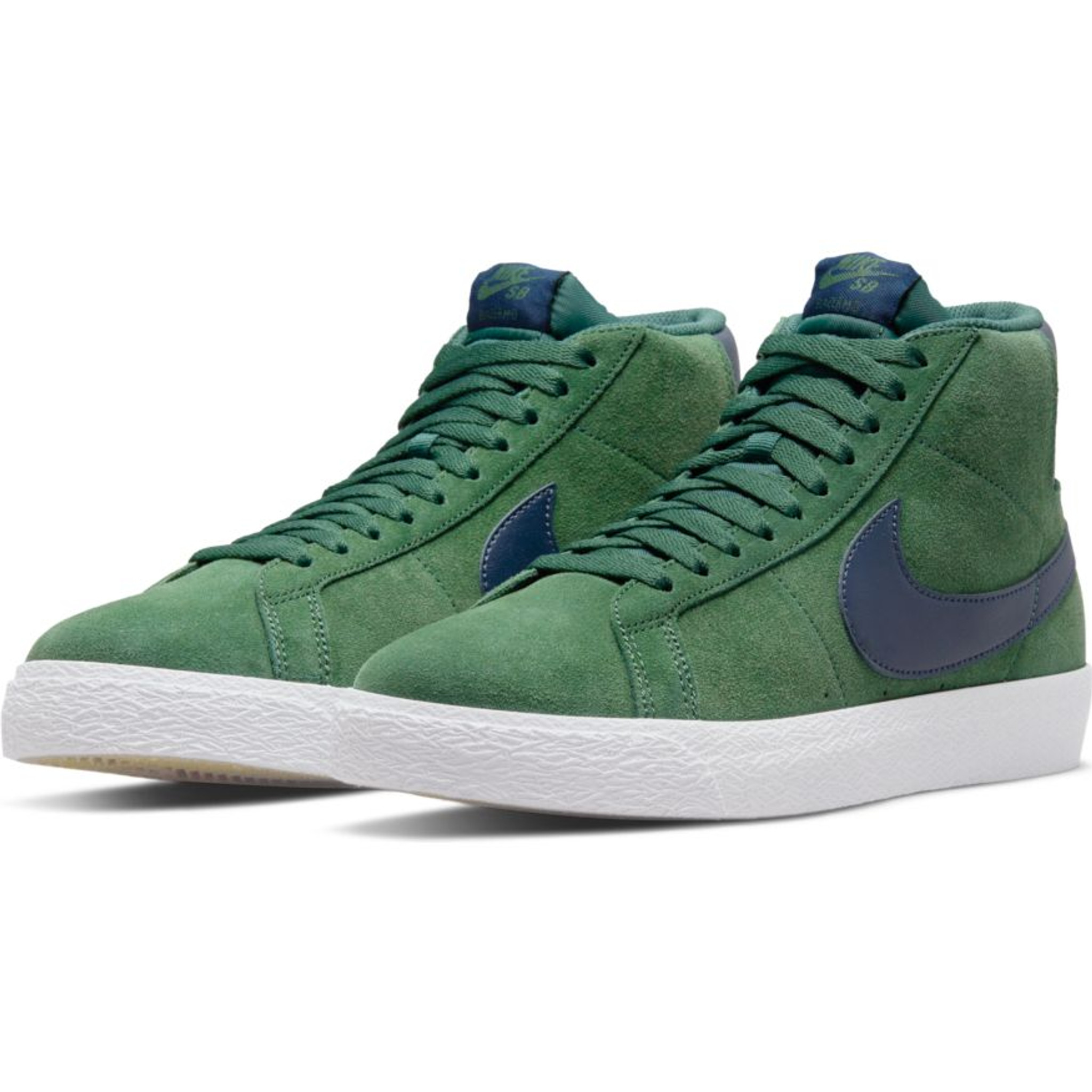 Nike sb zoom hot sale blazer mid green