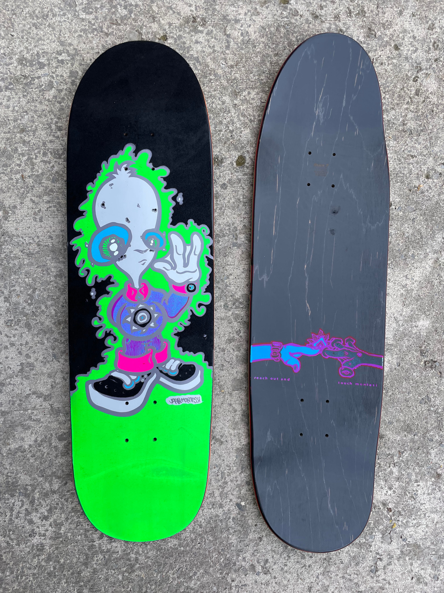 注目 all supreme deck grimace timers スケートボード