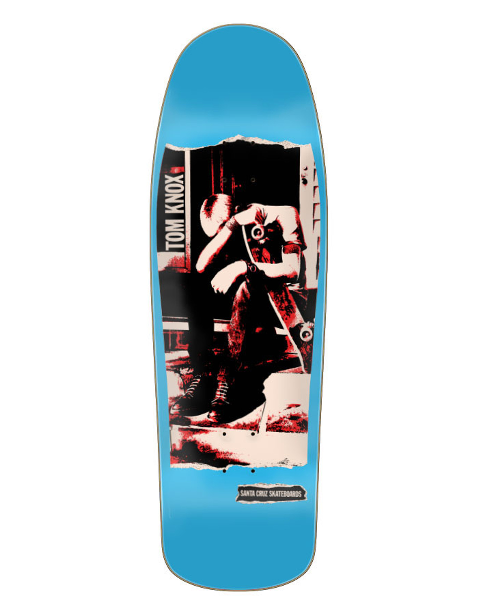 Santa Cruz Old School Knox Punk Reissue Deck (Blue)