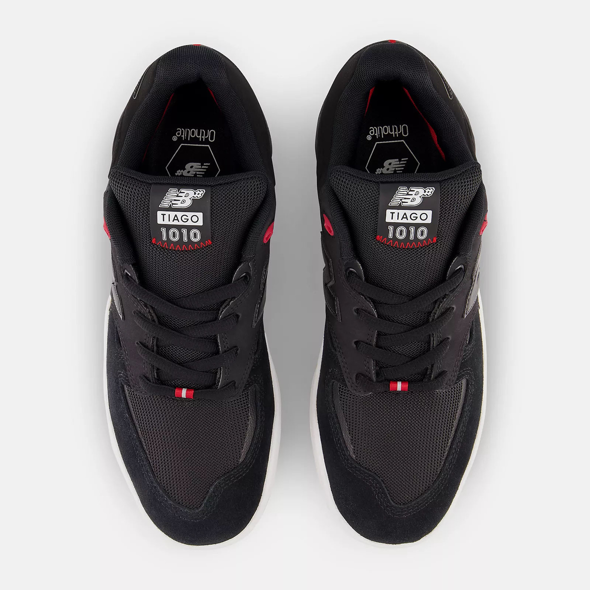 スニーカー New Balance Numeric 1010 Tiago Lemos Black Red New Balance Numeric 1010 Tiago Black/Red – 561 Skate