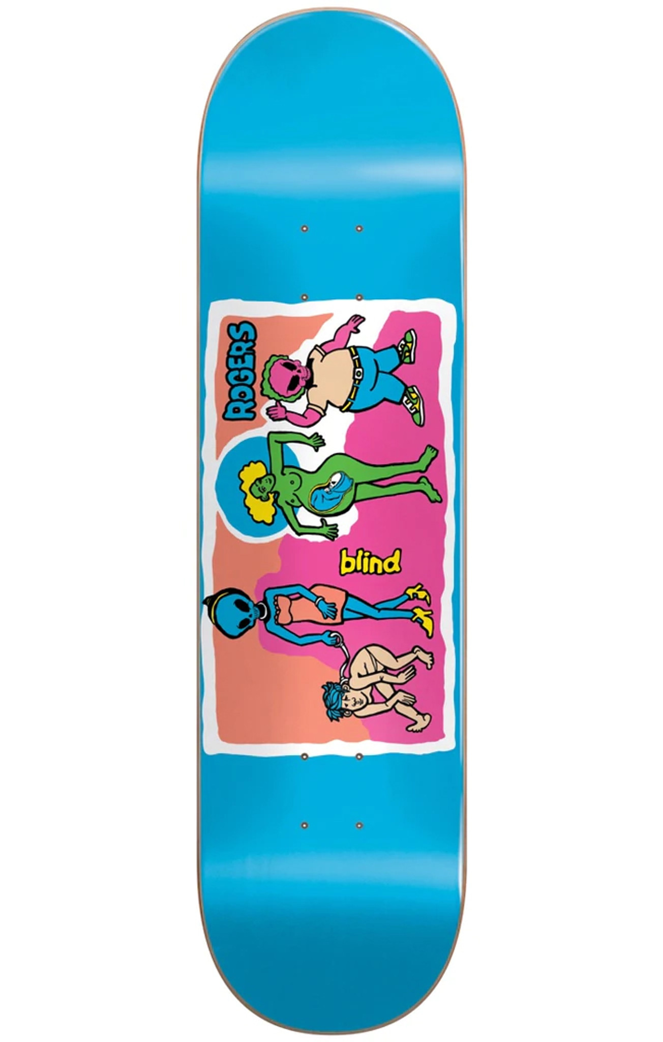Dankbaar Bezet Surrey Blind Skateboards TJ Rogers Color Portrait Skateboard Deck 8.25" Super Sap