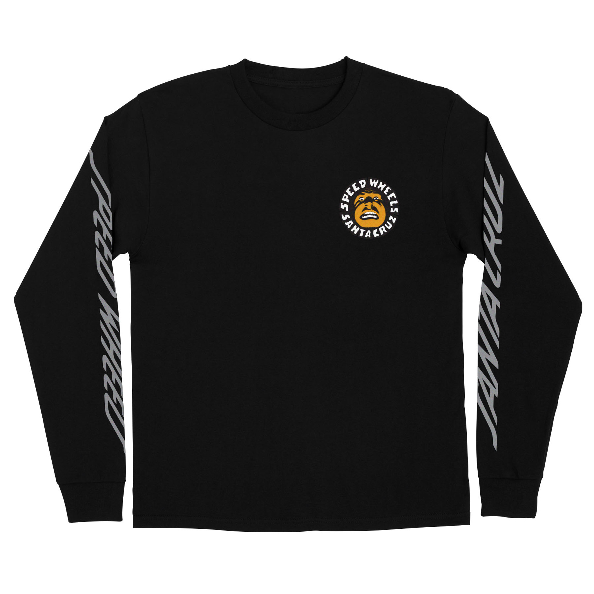 Santa Cruz Speed Wheels Eagle Long Sleeve Shirt (Black)