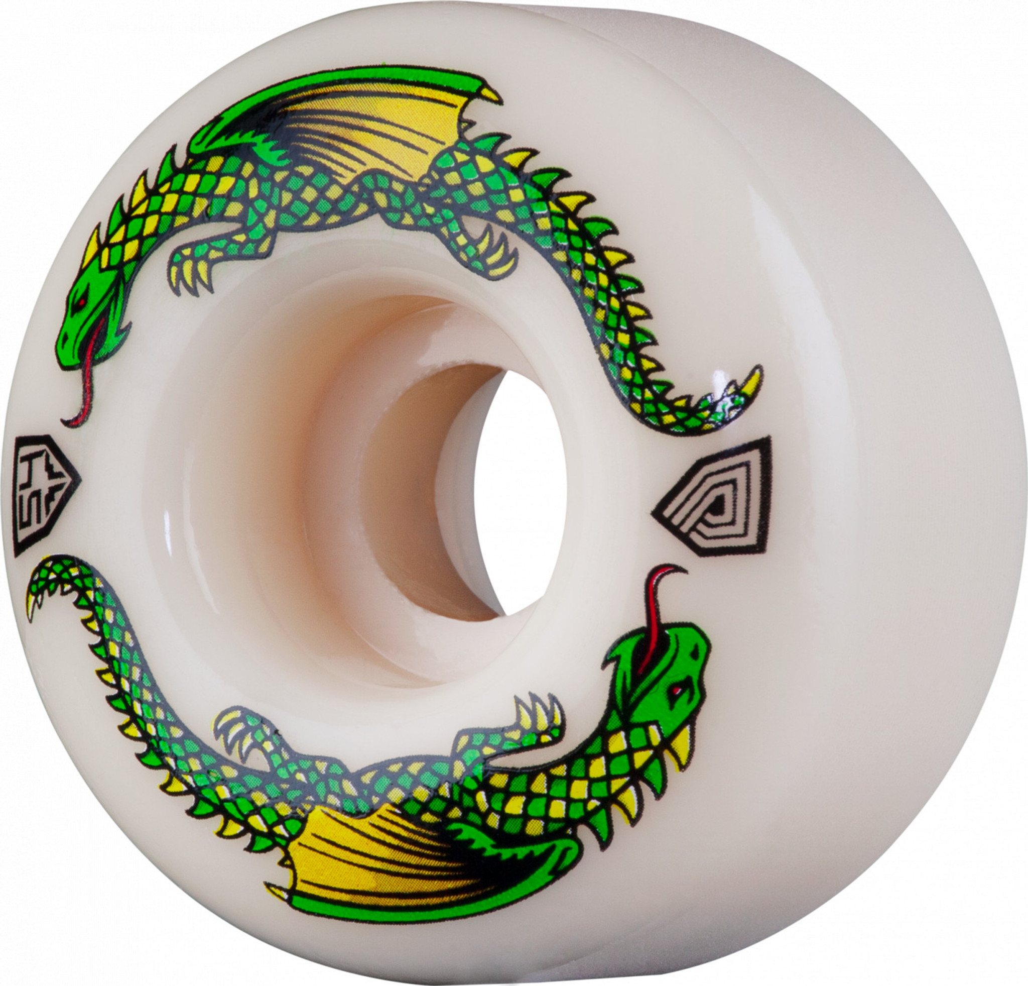 Powell Peralta Dragon Formula Skateboard Wheels 54mm/34mm 93A 4pk