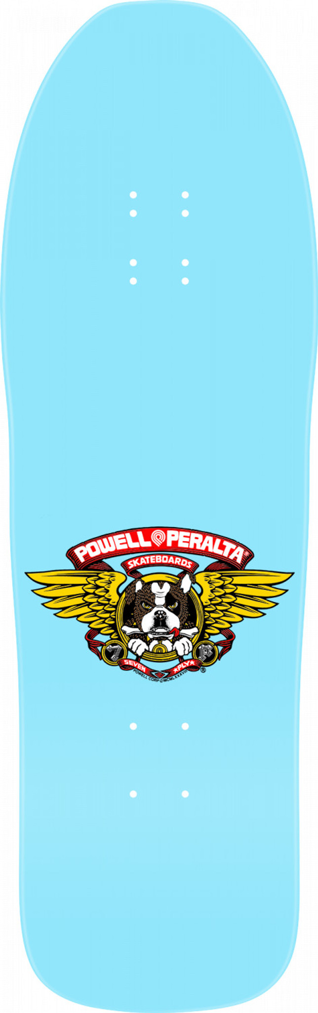 Powell Peralta Frankie Hill Bulldog Re-Issue Deck (Light Blue)