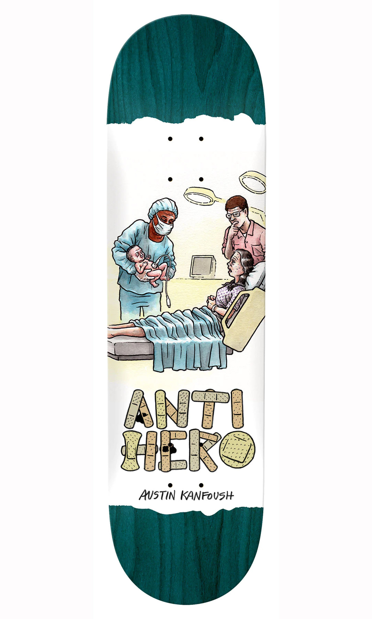 Antihero Austin Kanfoush Medicine Deck 8.12