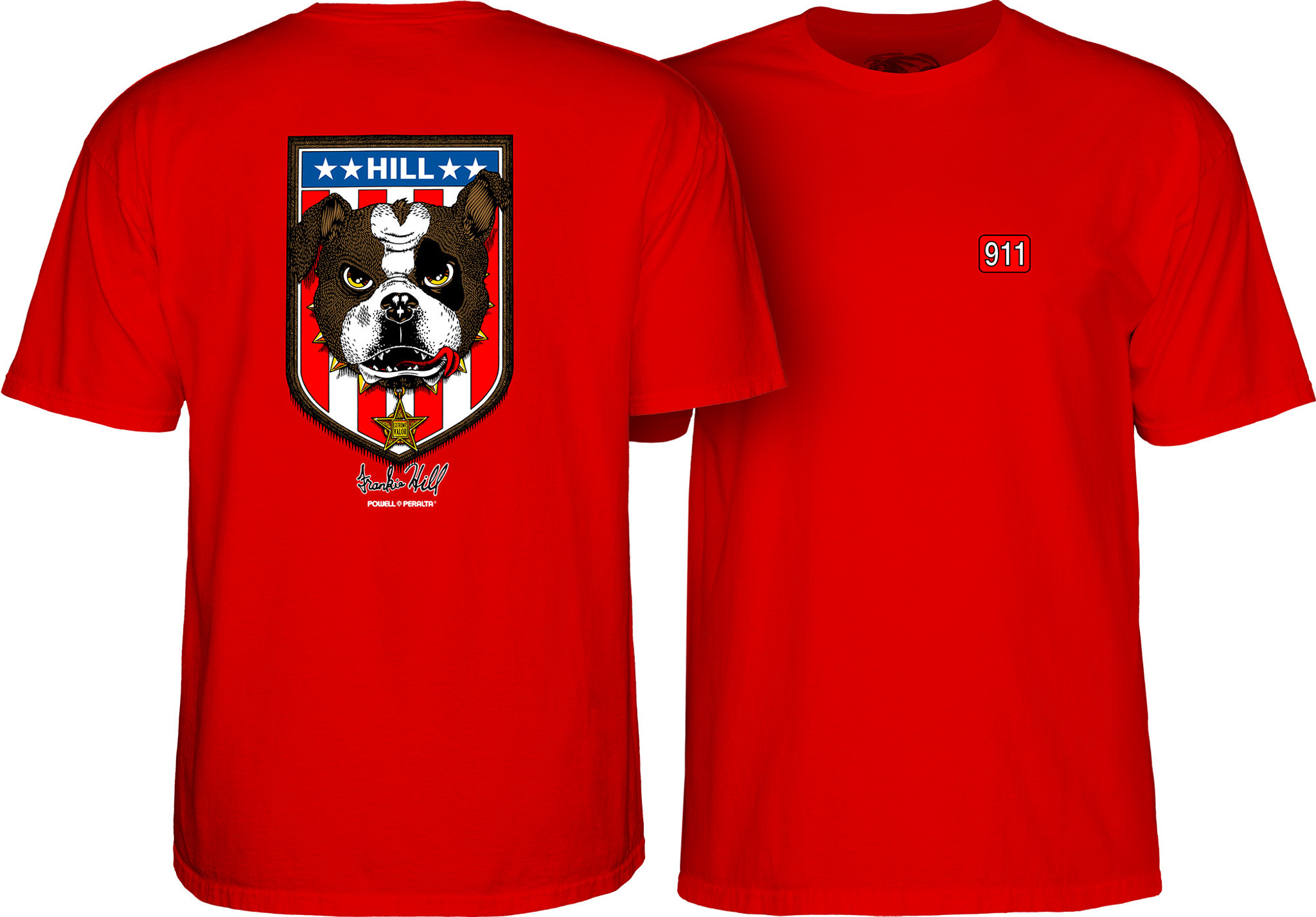 Powell Peralta Frankie Hill Bulldog T-Shirt (Available in 7