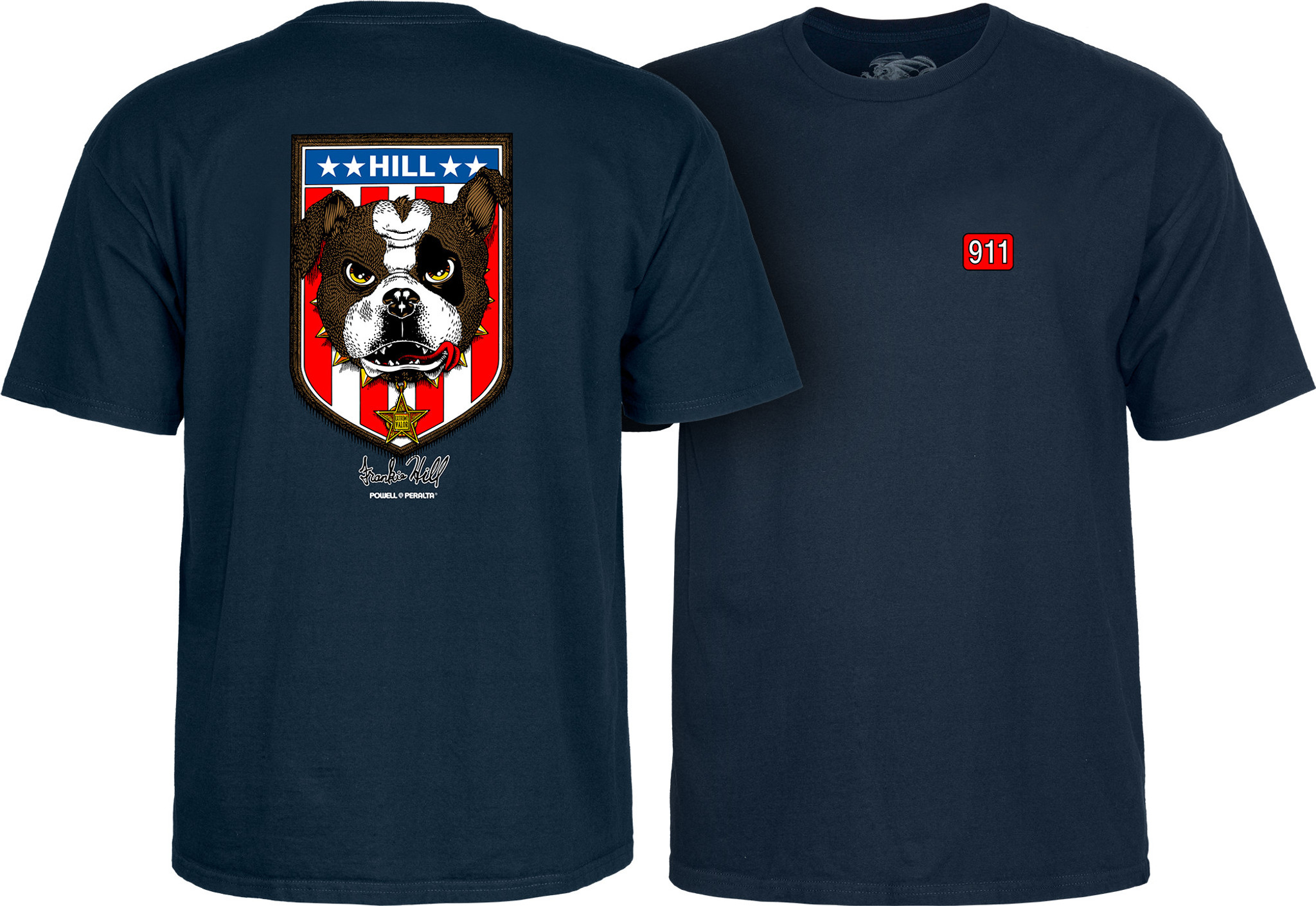 Powell Peralta Frankie Hill Bulldog T-Shirt (Available in 7 Colors)