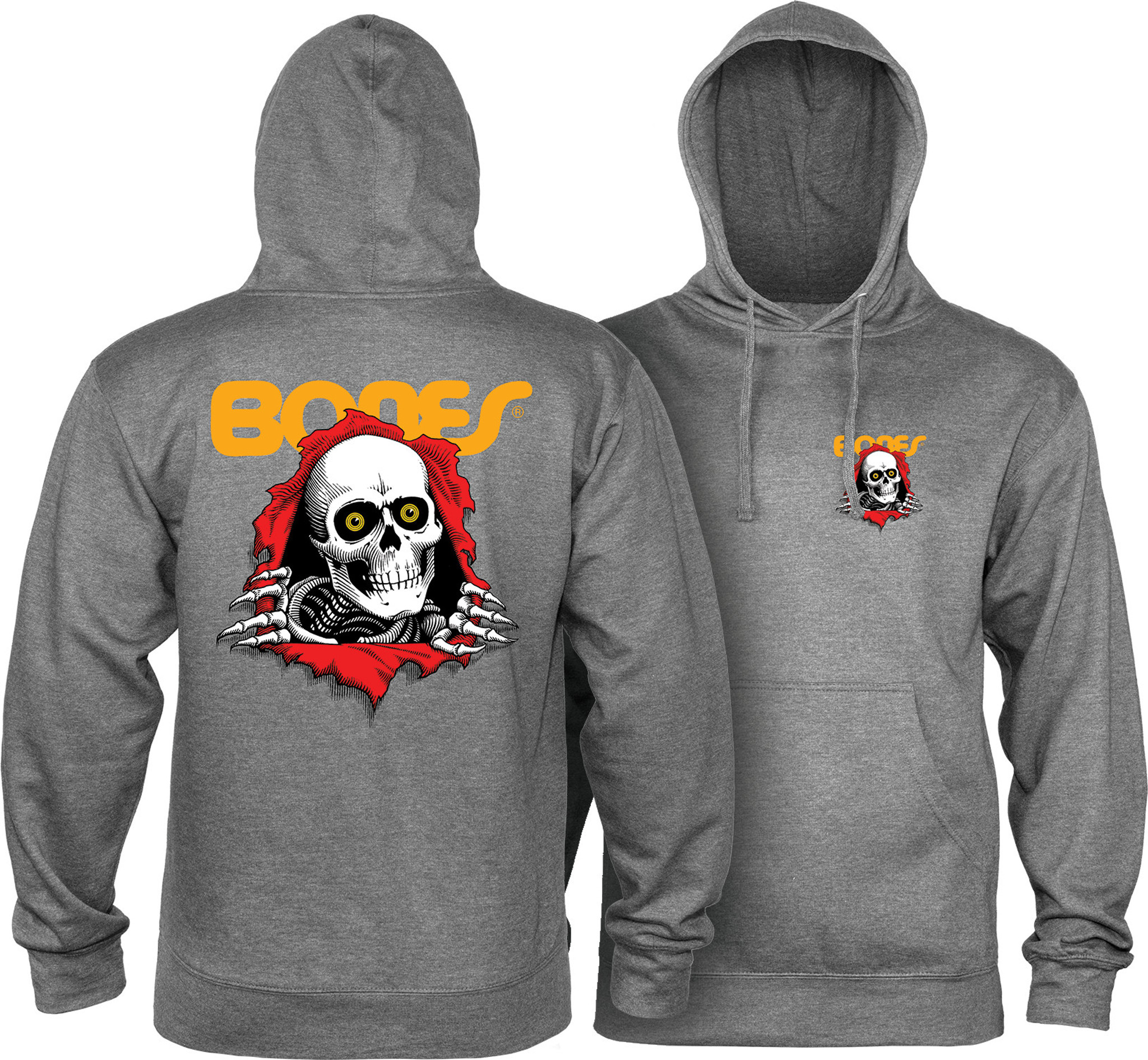 Powell Peralta Ripper Pullover Mid Weight Hooded Sweatshirt Old School