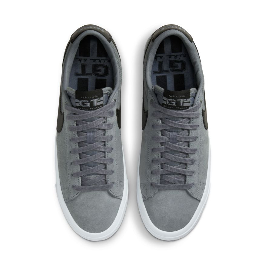 NIKE SB ZOOM BLAZER LOW PRO GT COOL GREY/BLACK-COOL GREY-WHITE