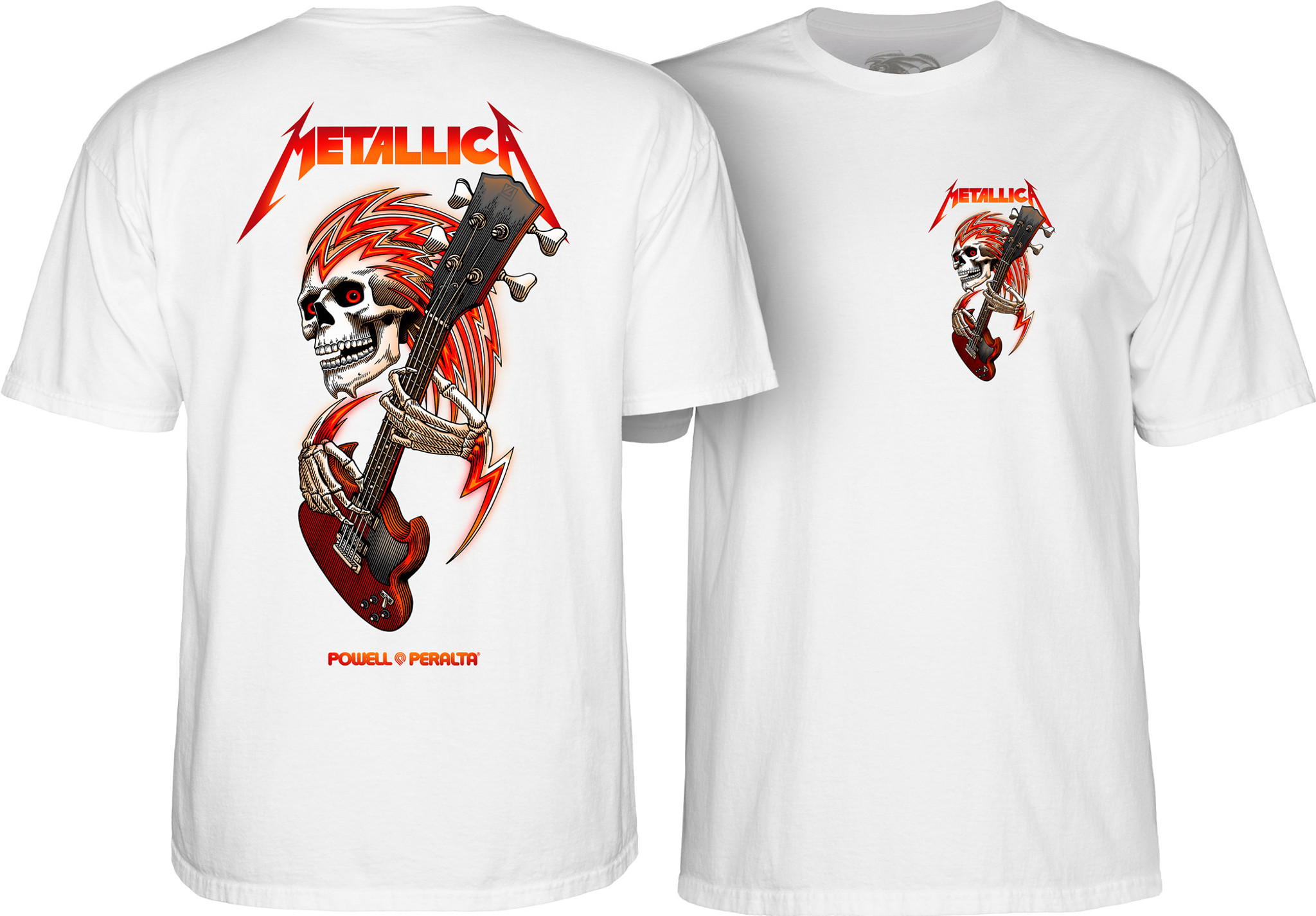 ammunition venom at lege SHIPPING 12-12** Powell Peralta Metallica Collab T-Shirt