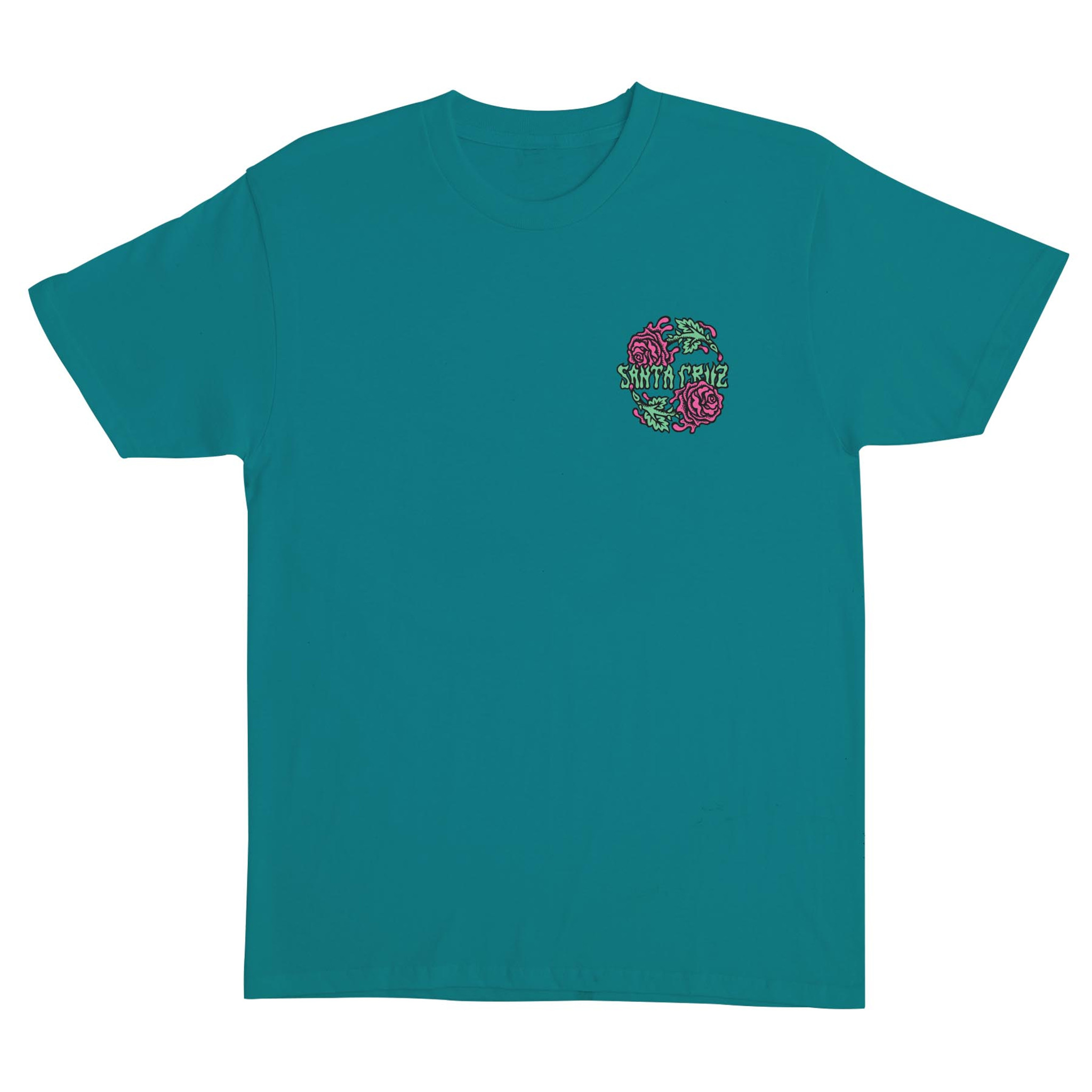 Santa Cruz Skateboards Dressen Rose Crew Two T-Shirt Tee Shirt