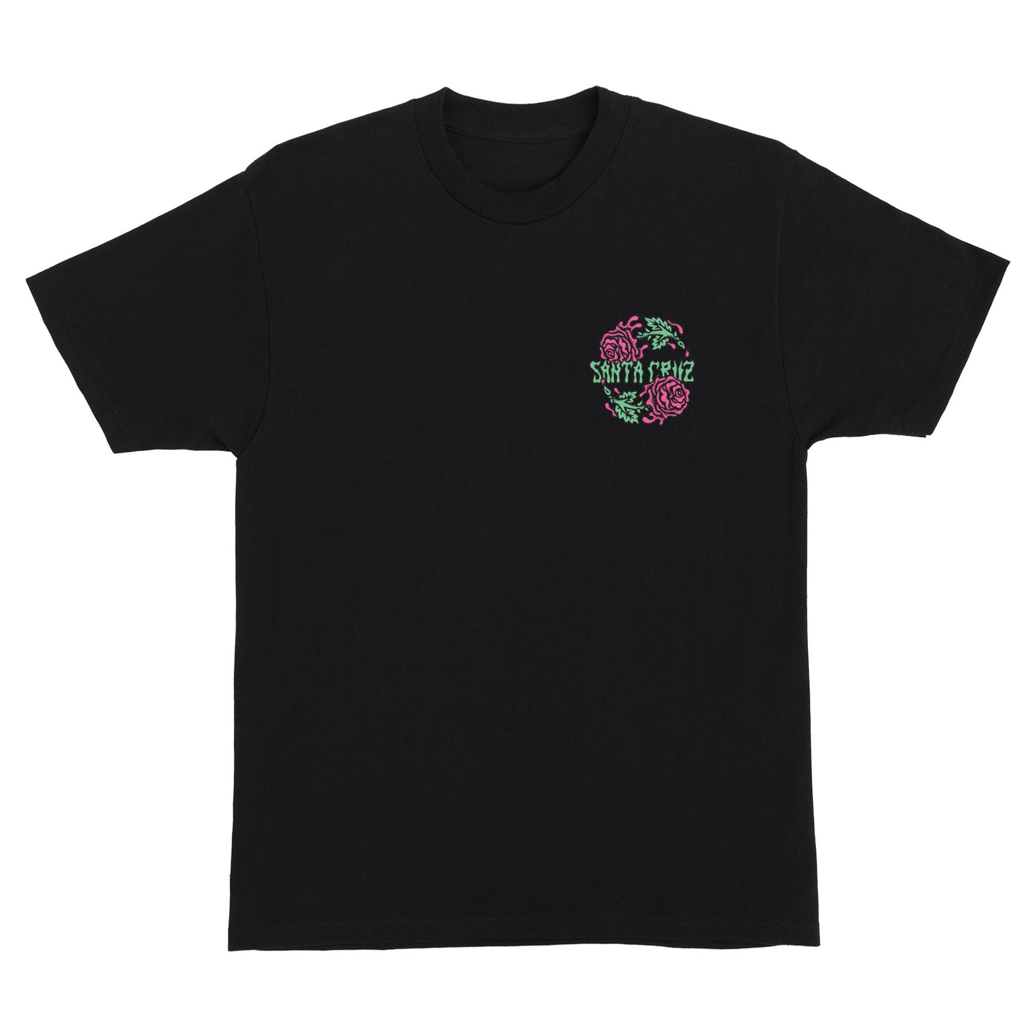 Santa Cruz Skateboards Dressen Rose Crew Two T-Shirt Tee Shirt