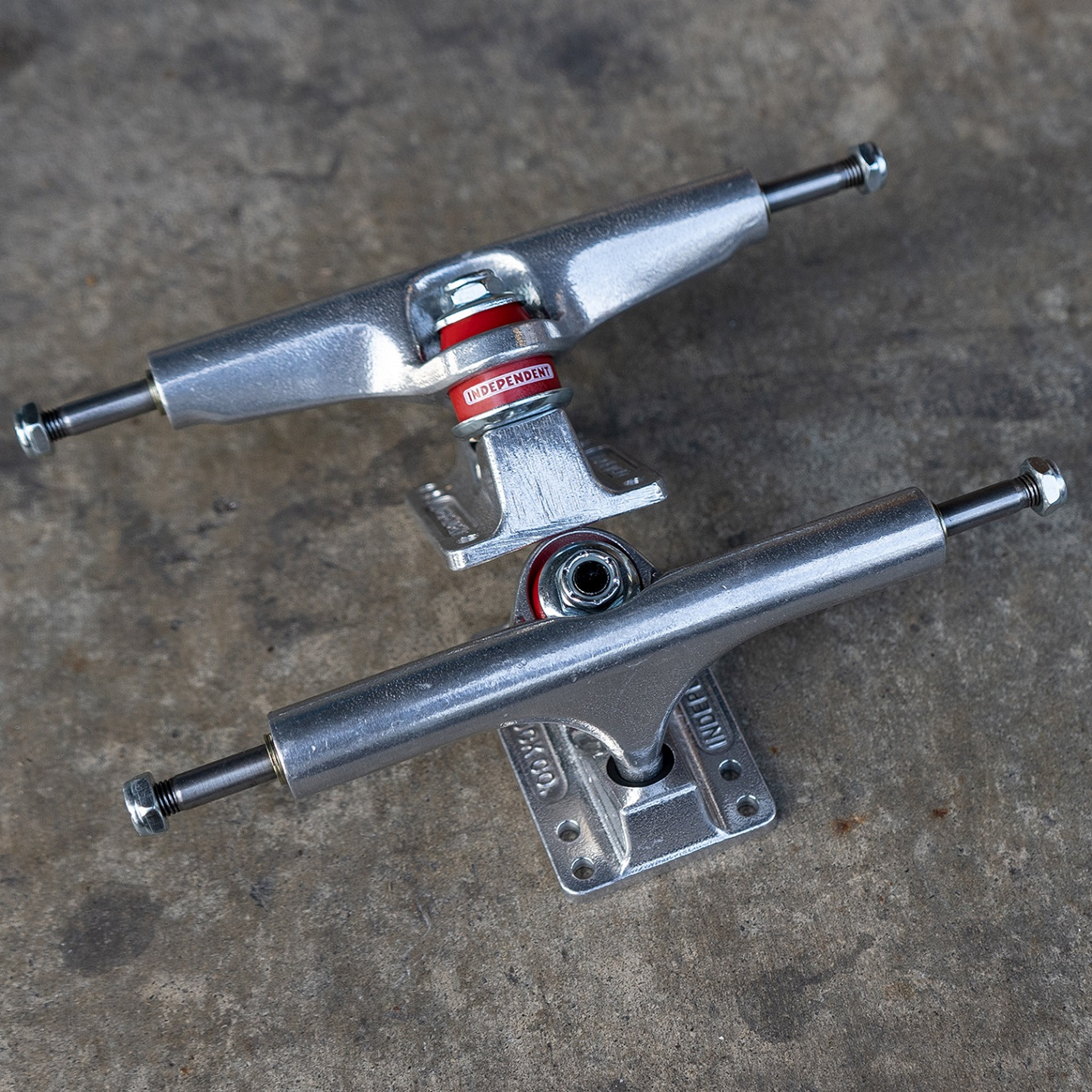 Independent Stage 4 Polished Skateboard Trucks 166