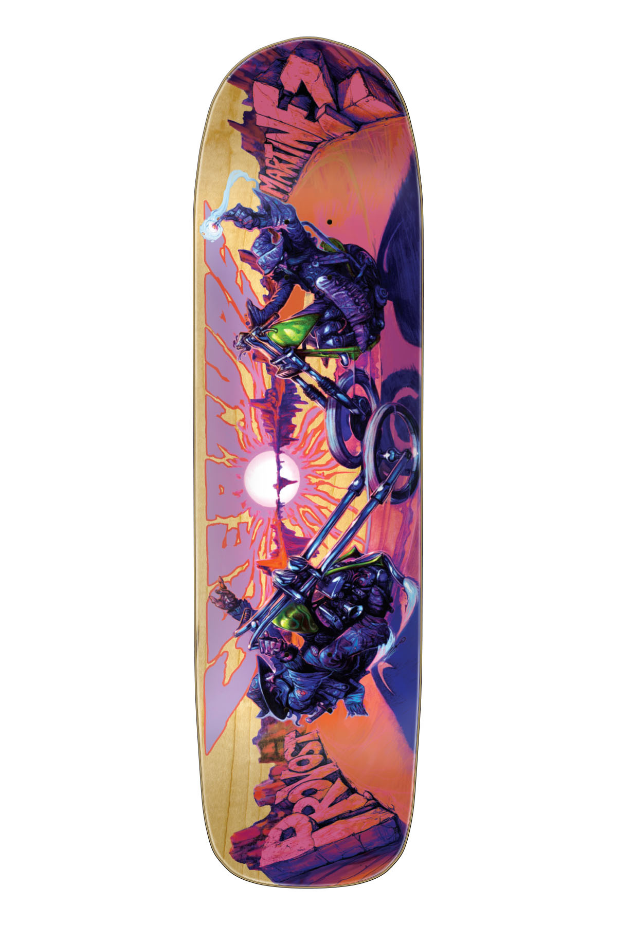 Creature Martinez Wizards Pass Provost Pro Skateboard Deck 8.50