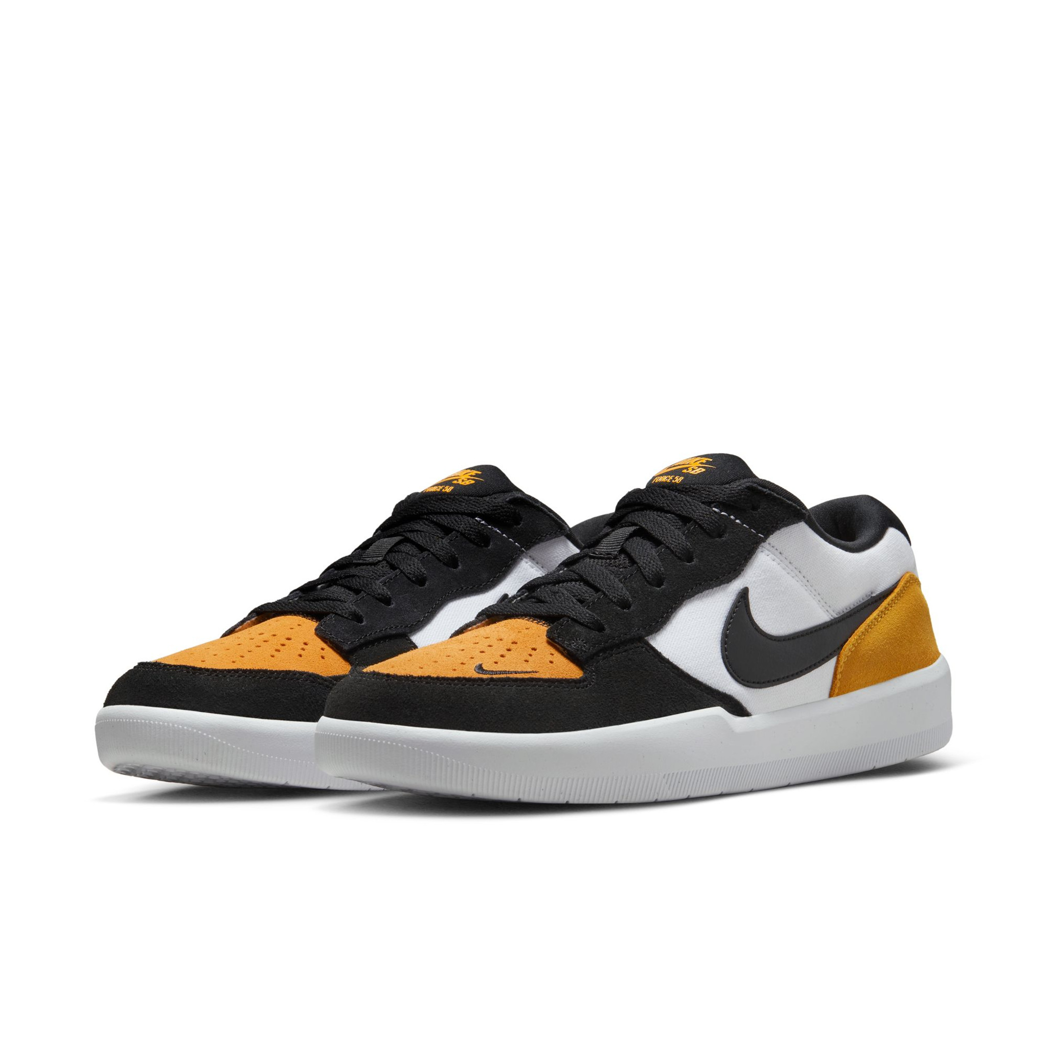 NIKE SB FORCE 58 UNIVERSITY GOLD/BLACK-WHITE DV5477-700