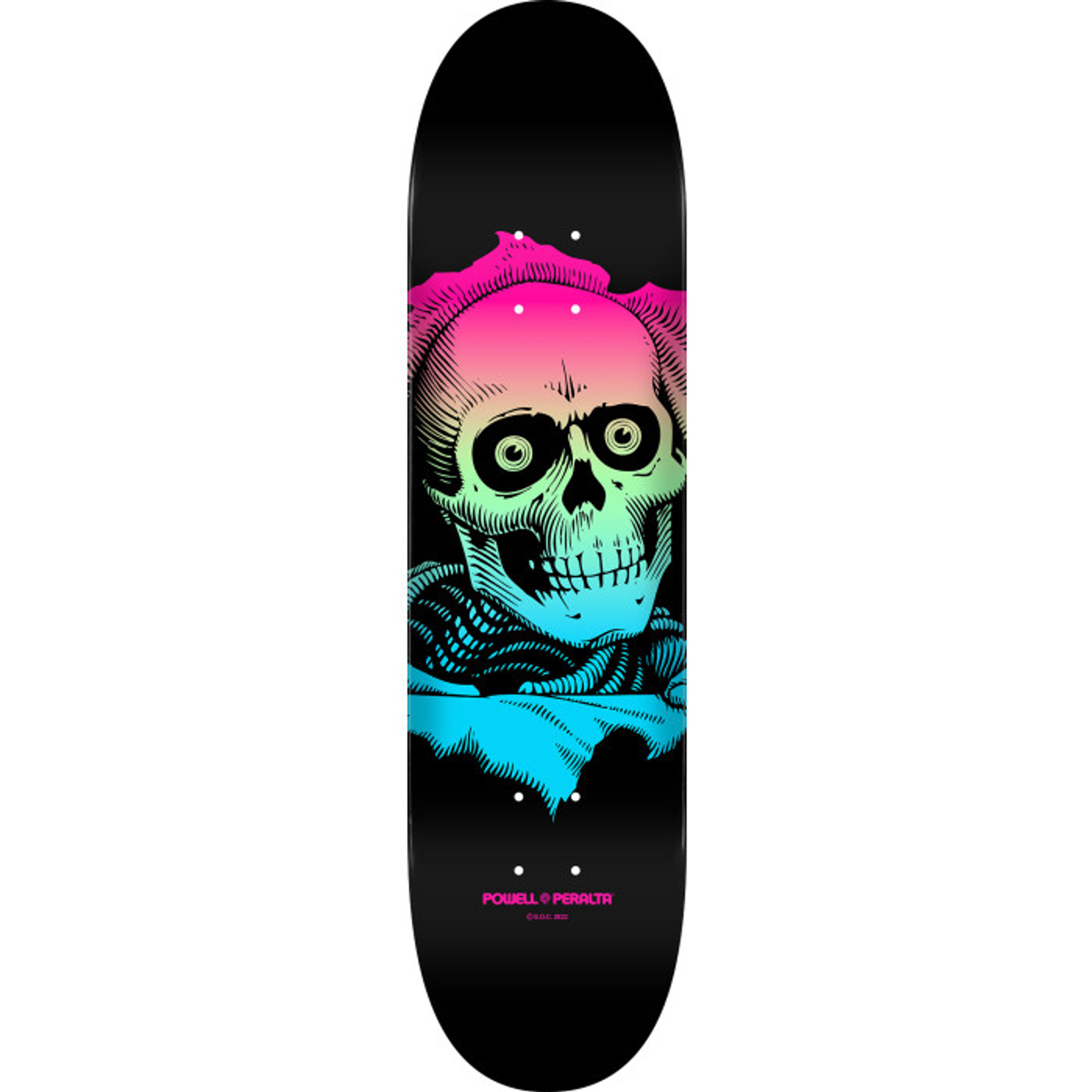 Powell Peralta Ripper Skateboard Deck Fade Blue