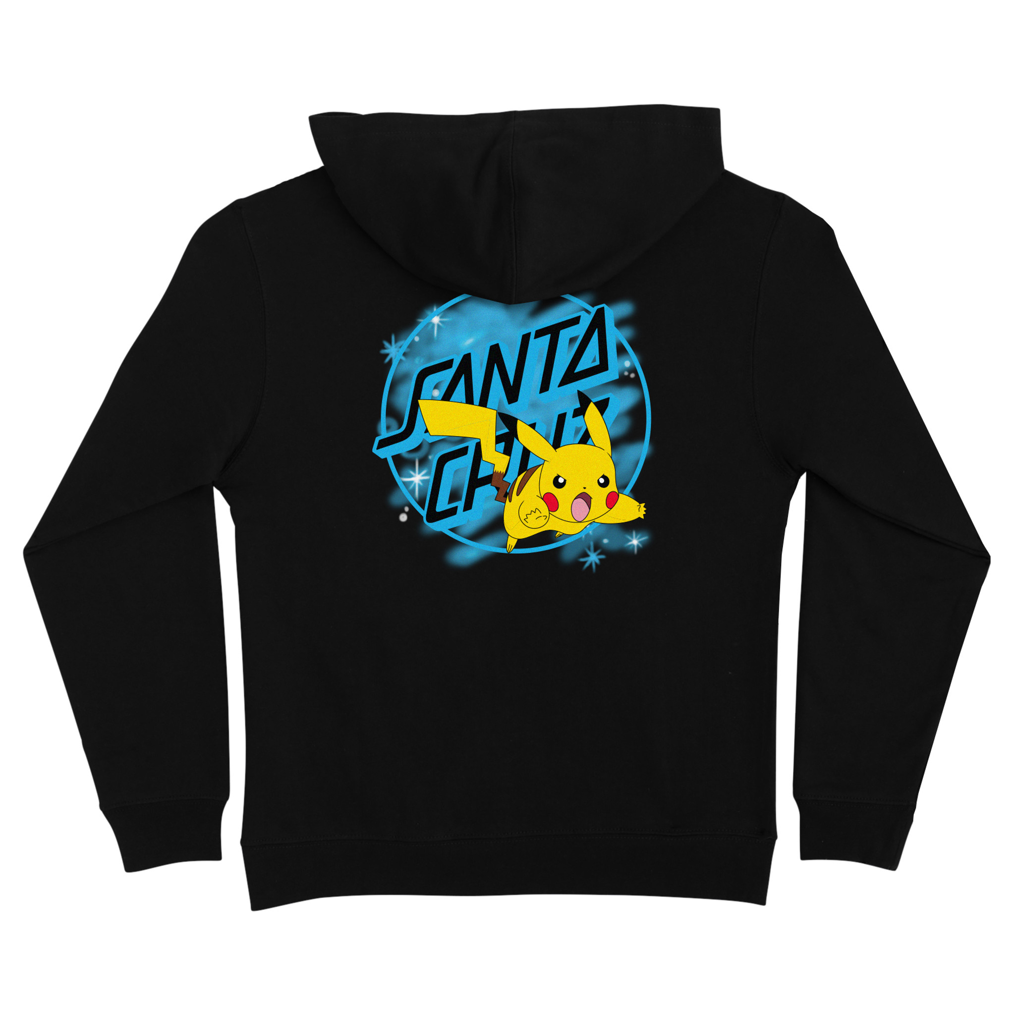 Santa Cruz Pokémon YOUTH Pikachu Spray Dot P/O Hooded Sweatshirt