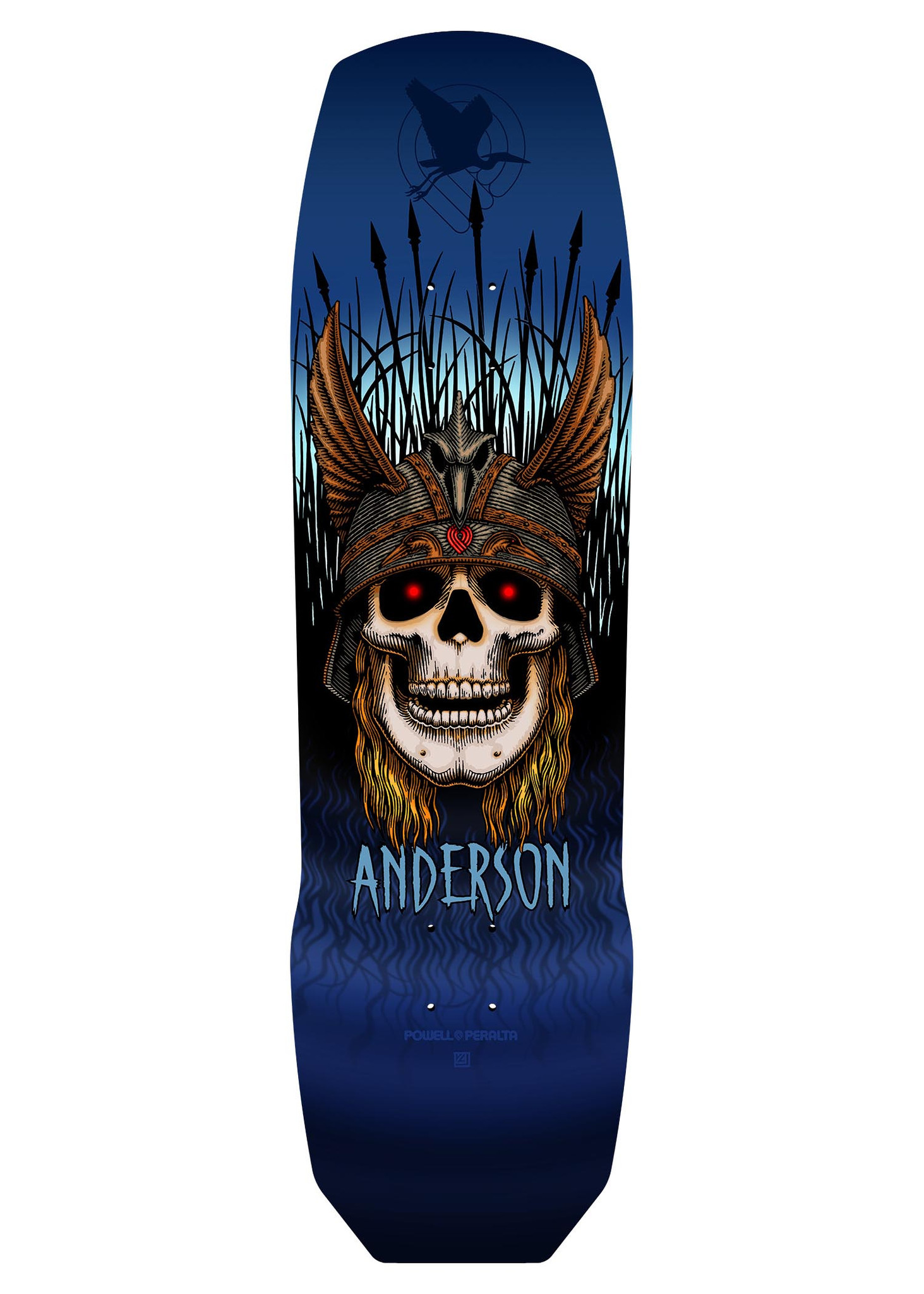 Powell Peralta Pro Andy Anderson Heron 7-Ply Maple Skateboard Deck